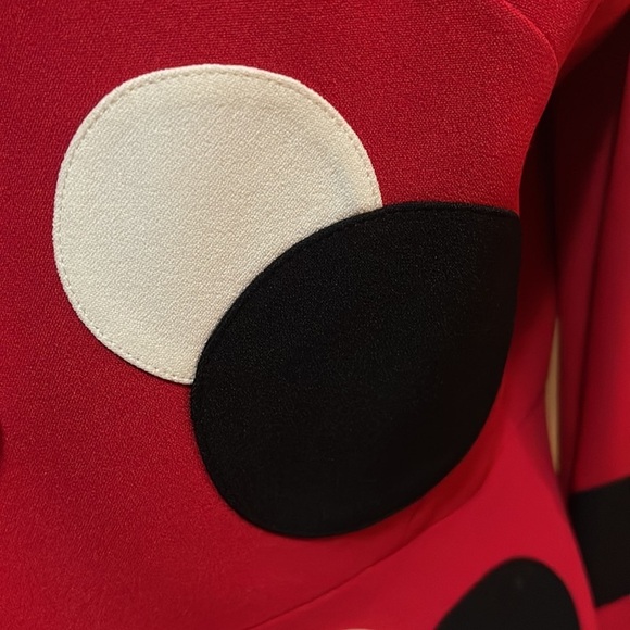 Moschino Cheap and Chic Red Polka Dot Blazer Jacket The Nanny - Picture 13 of 14